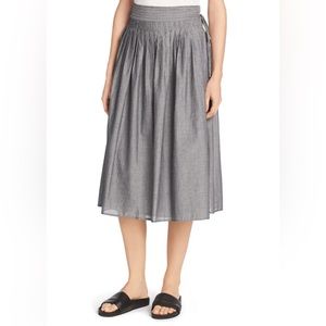Classic Vince midi skirt